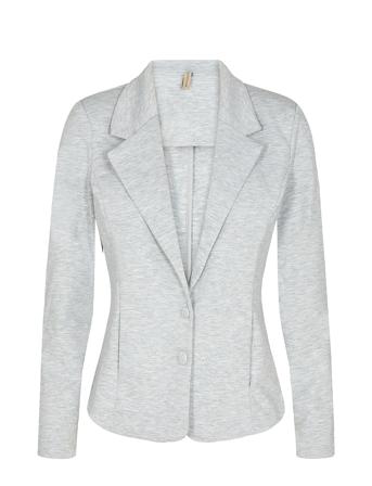 Sc-Daniela Blazers Single Breasted Blazers Grey Soyaconcept