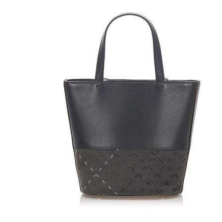 Burberry Vintage, Pre -owned Leather Handbag Zwart, Dames, Maat:ONE Size