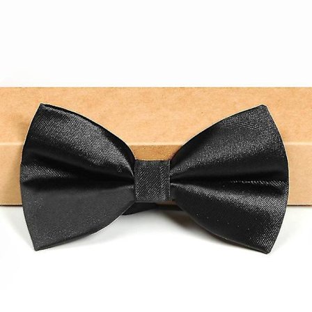 Formell Kostym Fluga Röd G Man Bröllop Fluga Svart