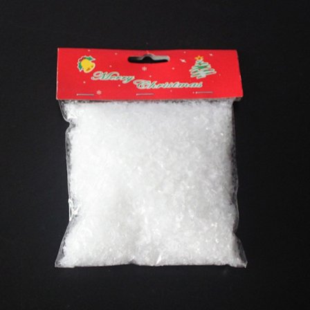 Konstgjord Snö Fake Konstgjord Snö Barn Dekorations Pulver Gör