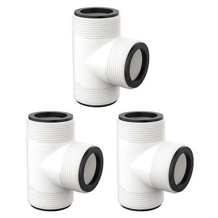 T-koppling för poolslangar 1,5 tums poolpump, T-skarvanslutning för poolslangar ovan mark