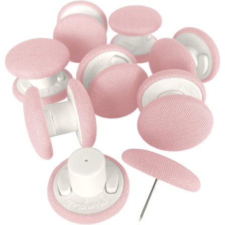 (Set med 8, rosa) Täcke Clips - 20 Färger Tillgängliga - Låsstift
