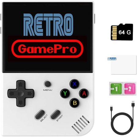 2025 Nyeste Modell RG35XX Plus Retro Håndholdt Spillkonsoll, Støtter HDMI TV-utgang 5G WiFi Bluetooth 4.2, 3.5 Tommers IPS-Skjerm Li