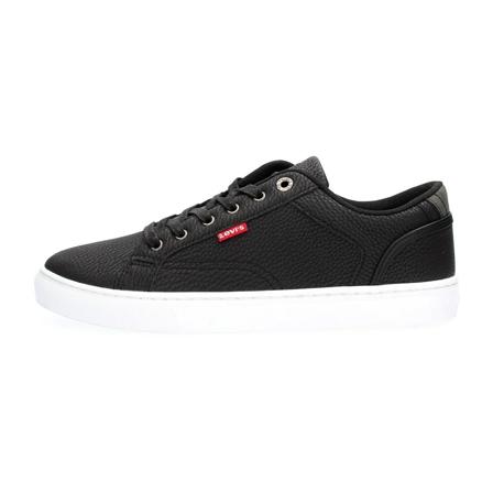 Levi's Courtright Sneakers , Zwart , Heren , Maat: 43 EU