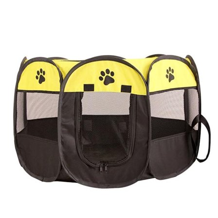 Mordely Katttält Hundbur GUL 2