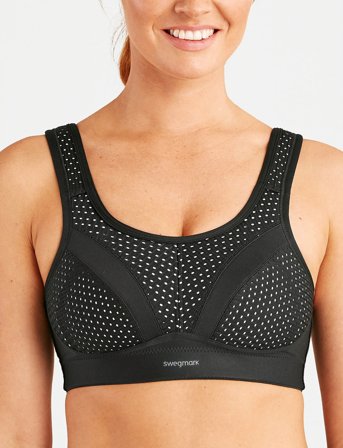 Swegmark Incredible Sports Bra - Black - D x 100