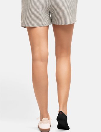 Danish Endurance No-Show Cotton Socks 6-Pack - Black - 39-42