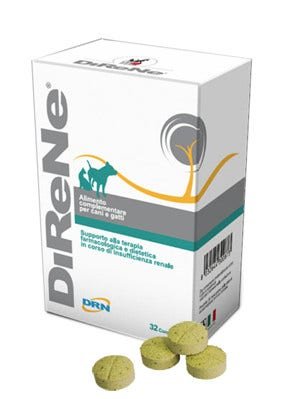 Direne Alimento Complementare Cani/Gatti 32 Compresse