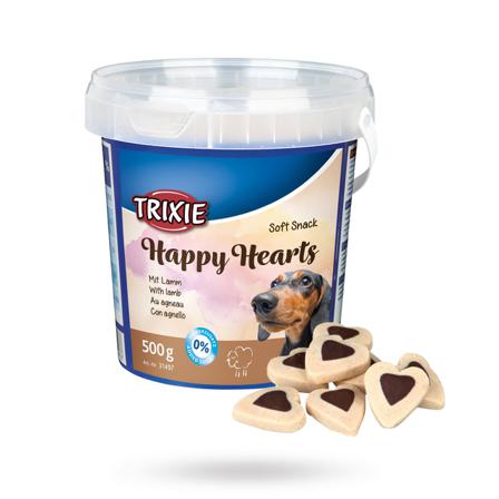 Soft Snack Happy Hearts 500g - Hurtta, Julius-k9, Fuzzyard, Flexi, Ruffwear, Petstudio, Casual Canine, Dog is Good mm. på Doggie.se