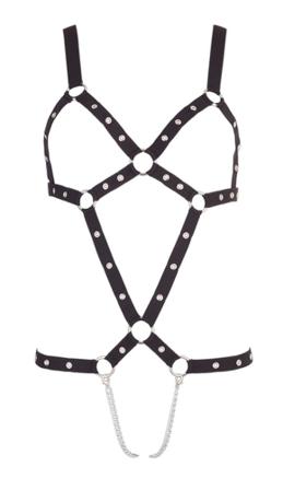 Fetish Strap Body - Vuxen.dk - BH, catsuit, bodys, nattøj, net dress, trusser, ofteholdere & vibrerende trusser.