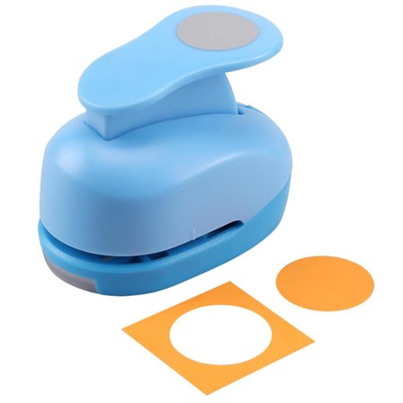 Sirkel Papir Punch, 1 Tomme Sirkel Punches for Papirhåndverk, 25mm Sirkel Hull Punch