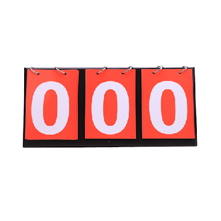 Sportsresultattavle Bordsskive Flip Score Count Board for basketball volleyball fotball
