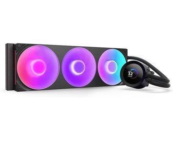 NZXT Kraken Plus 360 RGB Black - Kraken Plus 360 RGB - Effektiv vattenkylning med RGB