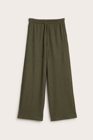 Kappahl | Kiristysnyörilliset housut Vihreä XL | Vihreä