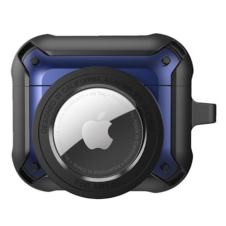 Skyddsfodral för AirPods 3 / AirTag - Blå