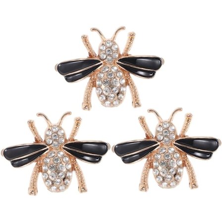 3 st Metall Bi Sko Berlock Bling Sko Berlocker Bi Skoklämmor