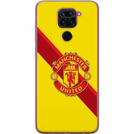 Xiaomi Redmi Note 9 Genomskinligt Skal Manchester United Fc