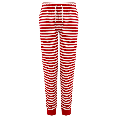 SF Dam/Damrandig Lounge Byxor XL Röd/Vit