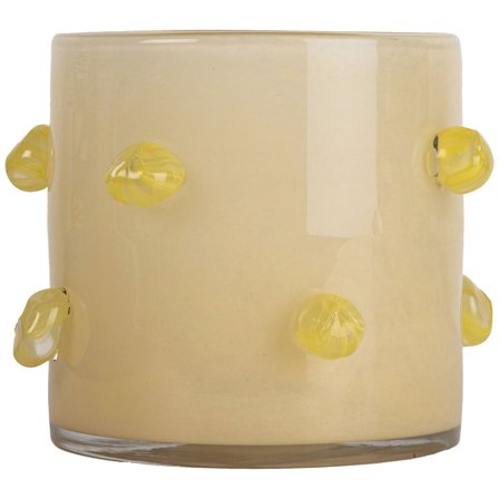 Byon Arlo M telysholder, beige/gul' - 'Gul/lysebeige