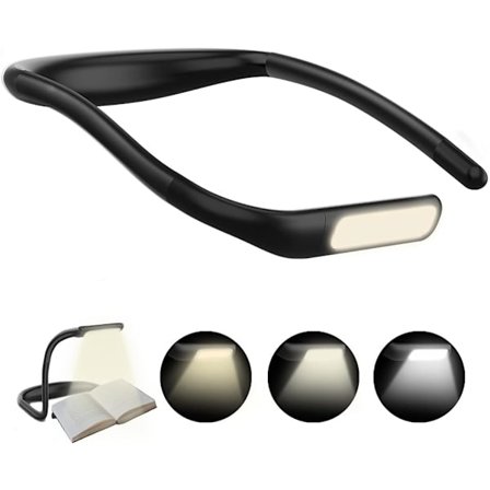 Ladattava kaulan lukuvalo, 1800mAh taitettava LED-pöytävalaisin, ZQKLA