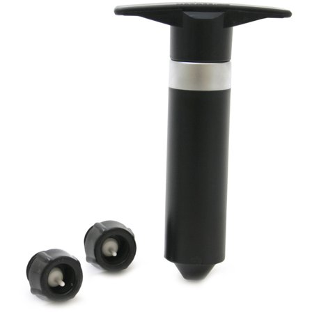 Peugeot Vinpumpe-sett med 2 vin-propper' - 'Svart