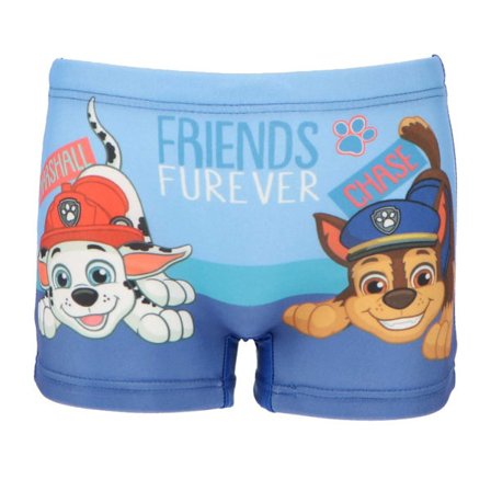 Nickelodeon Paw Patrol Badbyxor Swim Boxers 0232 Blå