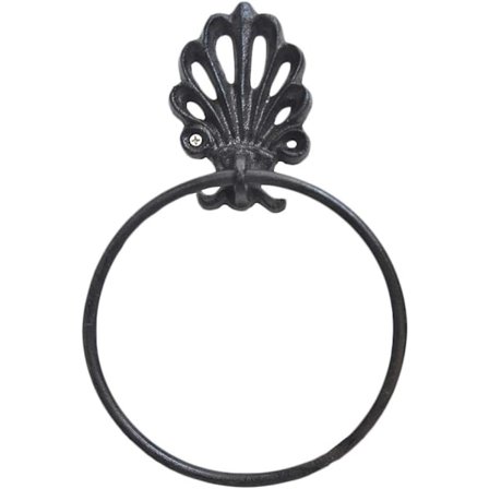 Retro Taottu Rauta Pyyherengas Pyyheteline Paperipyyheteline WC-pyyheteline Ripustettava Pyyhekoukku Kylpyhuoneen Seinä