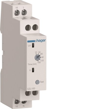 Hager EZL100 Tidsrele, Elfordeling & strømforsyning