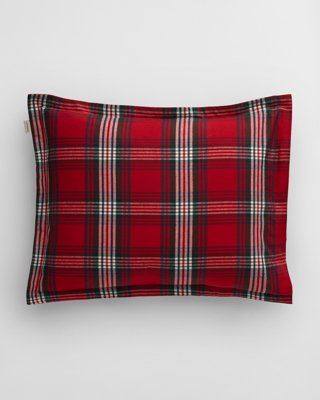 GANT - Holiday flanell putetrekk 50x70cm og 70x100cm ruby red