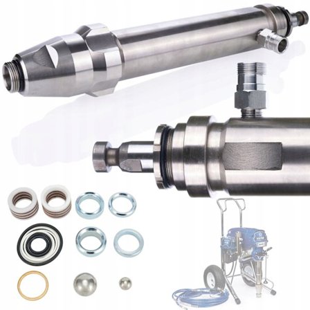 Pumppu ja Korjaussarja Maalauslaitteelle – Korkea Suorituskyky | Täydellinen Pakkaus | Varaosa Graco Mark X, TexSpray 7900 HD varten