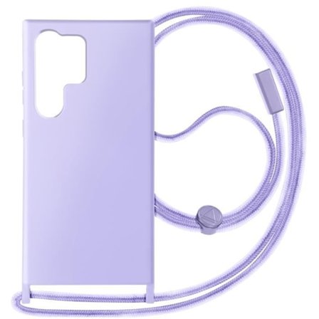 Halvstyvt sladdfodral för Samsung Galaxy S24 Ultra Light Purple