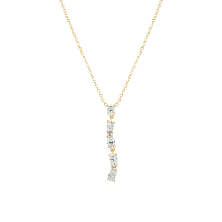 Sif Jakobs Jewellery Halsband Ovale Lungo Dam Guld ONESIZE