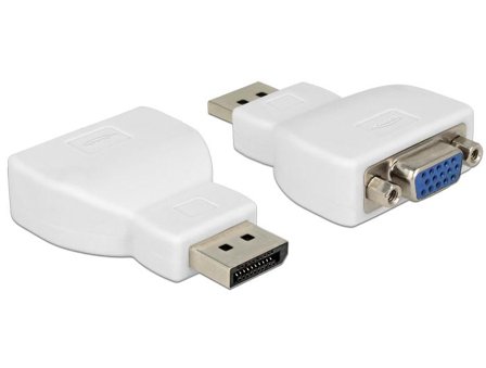 Delock video adapter - DisplayPort til HD-15 (VGA)