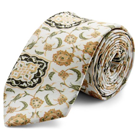 Bryant Silk Brux Tie for Men - Patterned Ties