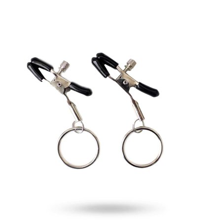 Fetish Addict Nipple Clamp med ring - Vuxen.se - Bröstklämmor, nipple klämmor för BDSM