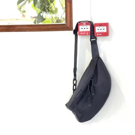 Mænd kvinder Fanny Pack taljetaske Dame Fashionable Ins Efterår og Vinter 2022 Stor Kapacitet Mode Afslappet Dumpling Kvinder F796 fabric pressed 