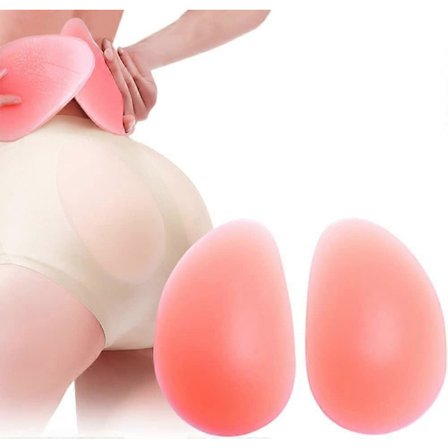 Silikone Baldeindlæg til Kvinder, Falske Hofteindlæg, Balde Løfter Forstærker Polstring