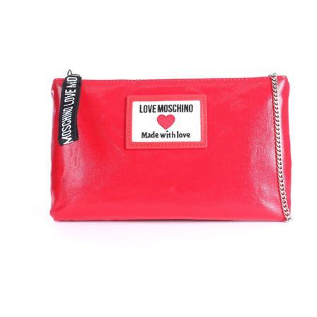Love Moschino, Accessori Jc 4037Pp 1C Clutch Rood, Dames, Maat:ONE Size