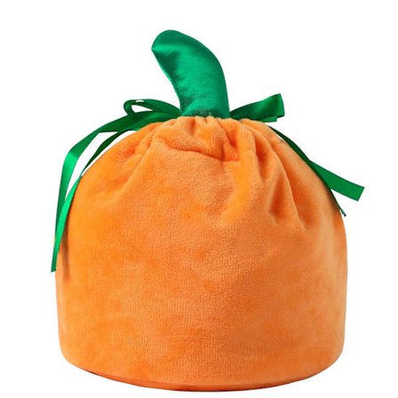 Halloween Kurpitsa Karkki Lasten Lahjakassi Pehmo Karkki vai Kepponen Kassi Pieni Kiristysnyörillinen Lahjakassi, Halloween Juhlatarvikkeet (Kurpitsa)