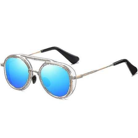 Polariserede Solbriller Farverige To-Tone Briller Mode Metal Solbriller Til Mænd Og Kvinder