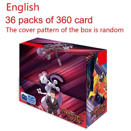 360 st/set Pokémonkort MEGA EVOLUTION SCARLET&VIOLE 151 Prismatiska Evolutioner Black Bolt Engelsk Booster Battle Transaktionskort
