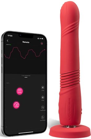 Lovense Gravity Thrusting Dildo App Controlled - Woome.pl