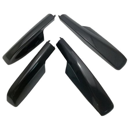 4 stk. Sorte tagbøjle-dæksel til Xu20 2001-2007