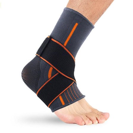 Sportskyddande fotstöd Kompressionsstöd Plantar fasciit Fotledsstöd (L)