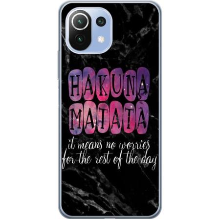Xiaomi Mi 11 Lite Cover / Mobilcover - Hakuna Matata