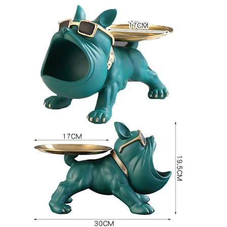 Bulldog Butler Opbevaringsbakke Nøgleboks GRØN