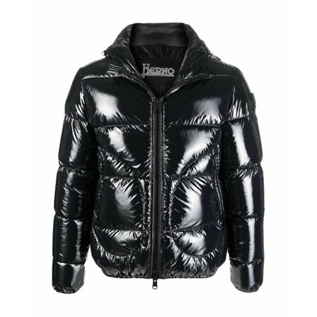 Herno, Winter Jackets Zwart, Heren, Maat:M