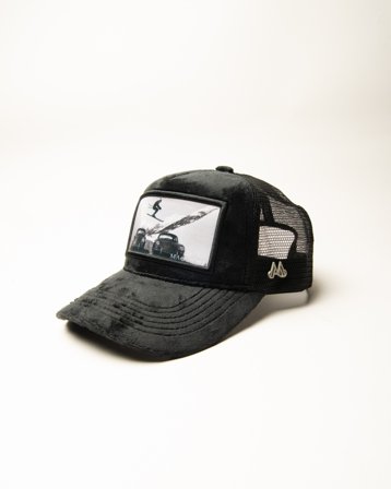 MAGGIORE MAGGIORE Ski Black Cap Noir Casquettes Garçon - Kids Brand Store