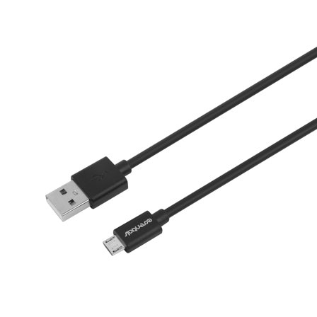 Essentials USB-A - Micro USB Cable, 2m, Black