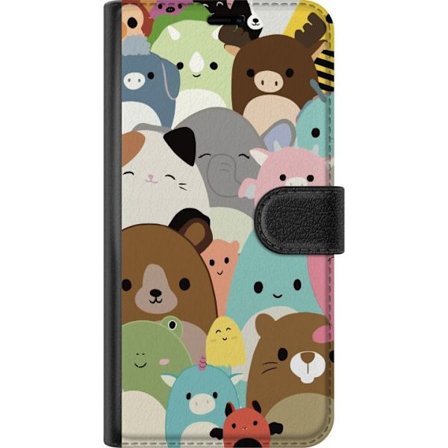 Kompatibel Tegnebogsetui til Nothing Phone (2) Sød samling af dyr i kawaii-stil med bløde former, milde farver og venlige ansigter i legende børnev